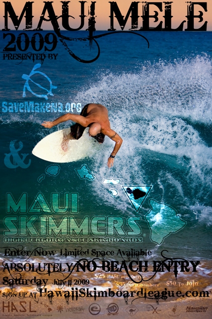 2009 Big Beach Makena Skim Board Contest